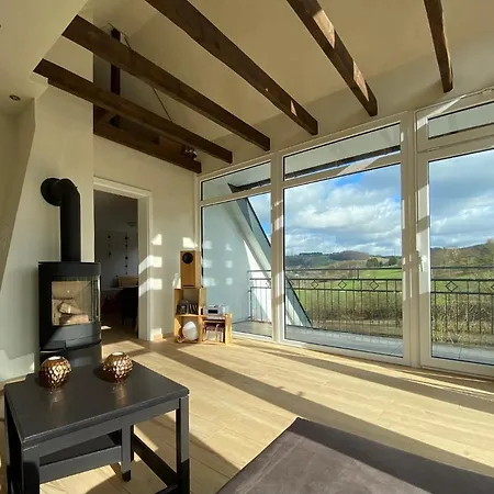 Auwers Haus Komplett Mit Panoramablick Und Kamin 아파트 *