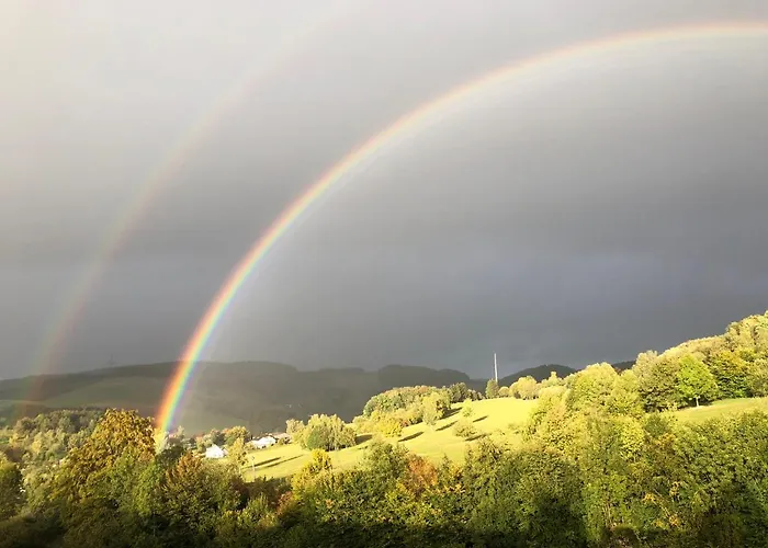 Auwers Haus Komplett Mit Panoramablick Und Kamin 施马伦贝格