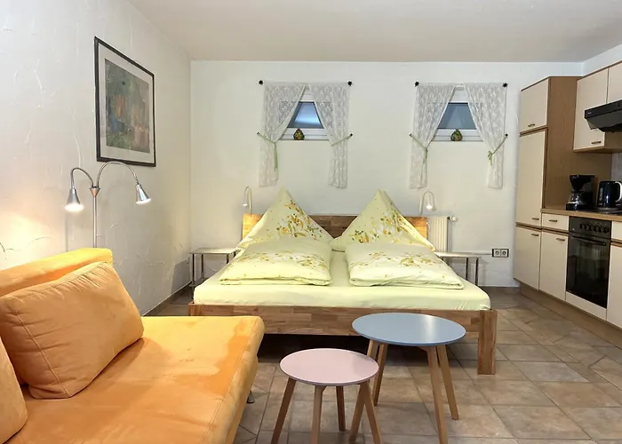 Auwers Haus Komplett Mit Panoramablick Und Kamin 公寓 施马伦贝格