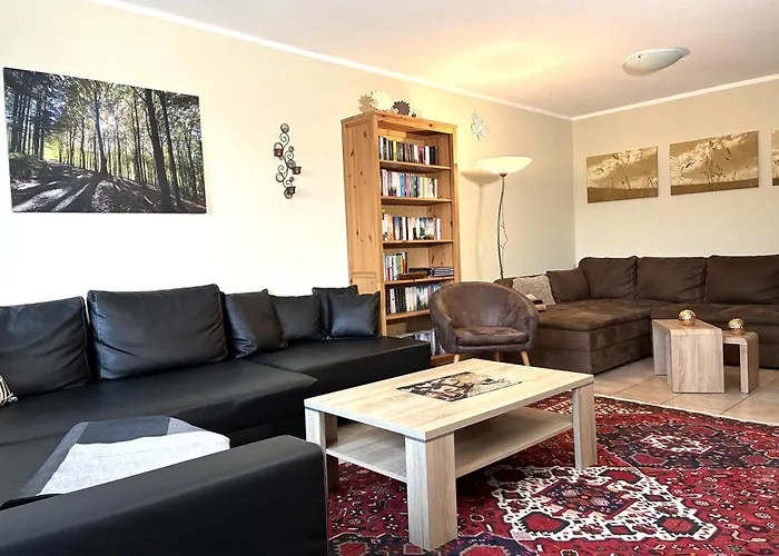 Auwers Haus Komplett Mit Panoramablick Und Kamin 施马伦贝格